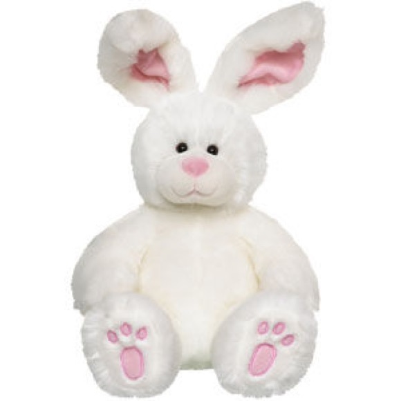 NEW! RARE! 2006 Limited Edition Build a Bear White 18” Springtime Fun Bunny - Picture 9 of 9